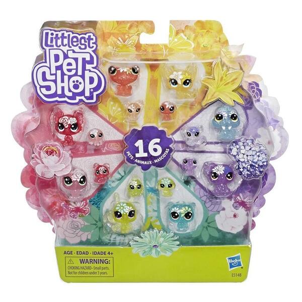 LITTLEST PET SHOP BLOOMING BOUQUET 16 PETS MINI FIGURE PLAY SET