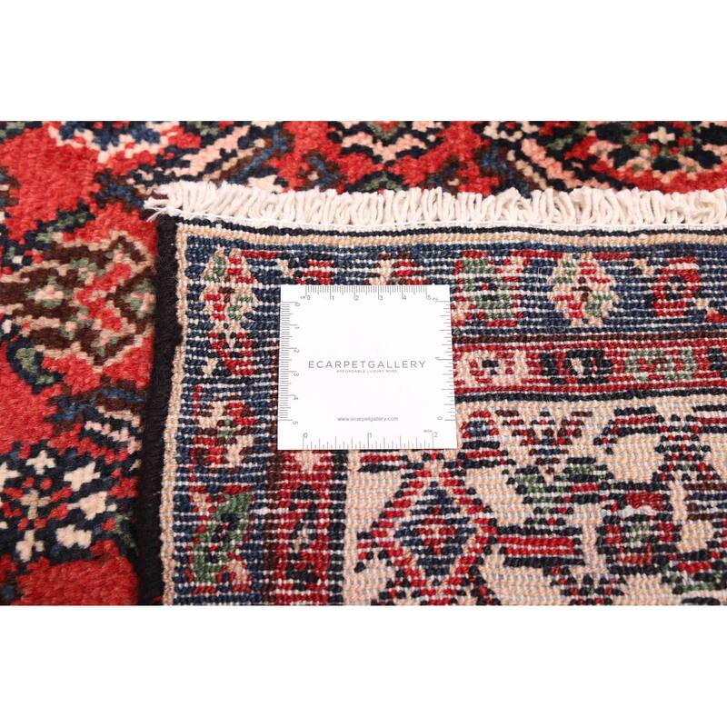 ECARPETGALLERY Hand-knotted Andelz Red Wool Rug - 5'2 x 8'4