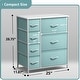 preview thumbnail 4 of 5, Dresser w/ 7 Drawers, Furniture Storage & Chest Tower for Bedroom