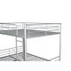 preview thumbnail 16 of 14, Full Size Metal Bunk Bed with Trundle , Contemporary Iron Frame, Safety Guardrails