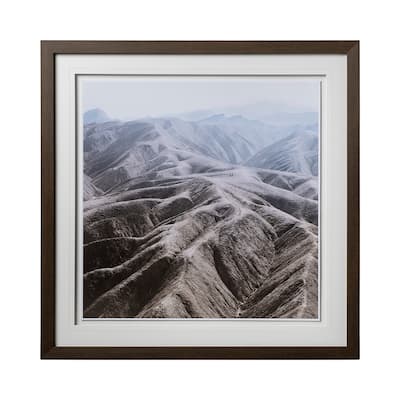 Death Valley Mountains Framed Art Print