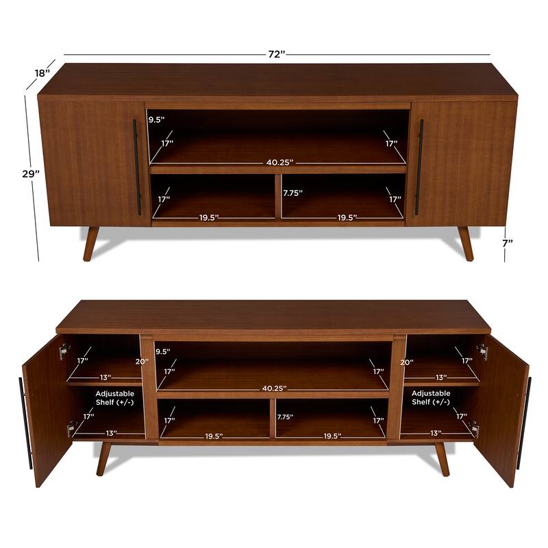 Morris 72" TV Stand by Real Flame