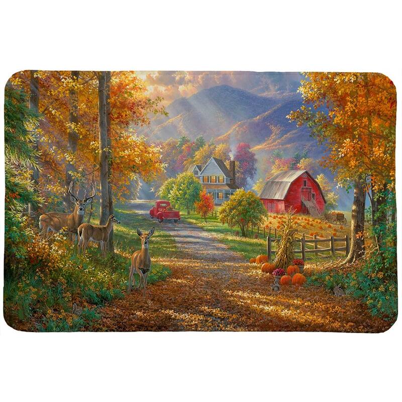 Fall Memories Memory Foam Rug