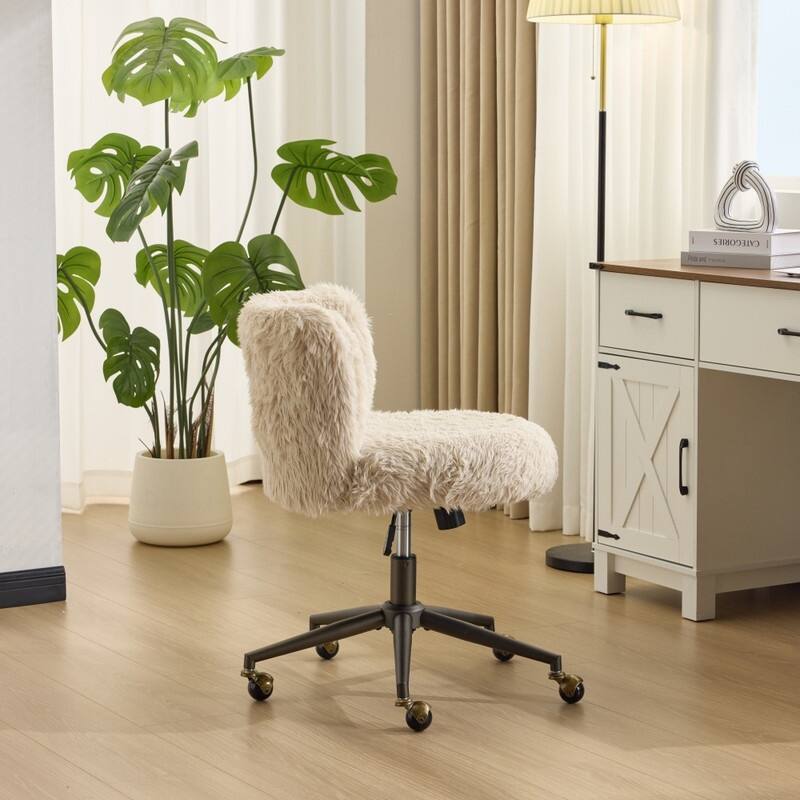 Plush Velvet Swivel Chair Antique Bronze Base With Wheels