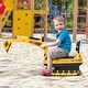 preview thumbnail 2 of 5, Ride On Excavator Toy Tractors Digger Movable Scooter Walker Pretend Play Toddler Construction Truck Basket Storage