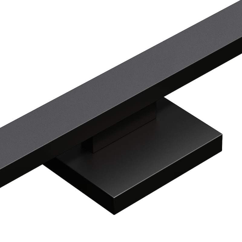Black Aluminum LED Outdoor Wall Sconce Linear Wall Mounted Lights