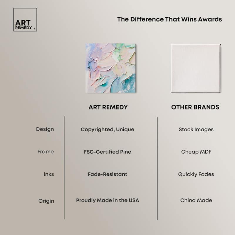 Flowing Mousse I Canvas by Art Remedy, Gallery Wrapped