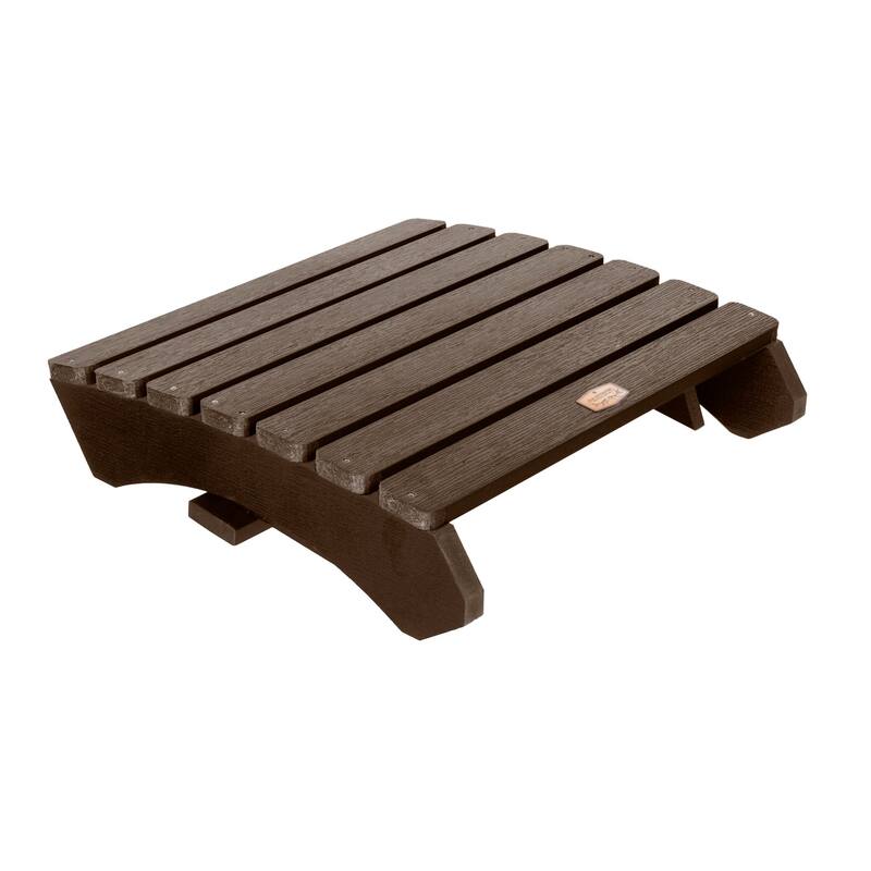 HIGHWOOOD Essential Adirondack Chair with Folding Ottoman