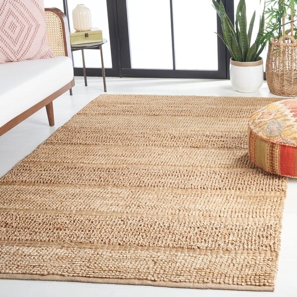 SAFAVIEH Handmade Natural Fiber Tarsem Farmhouse Jute Rug On Sale