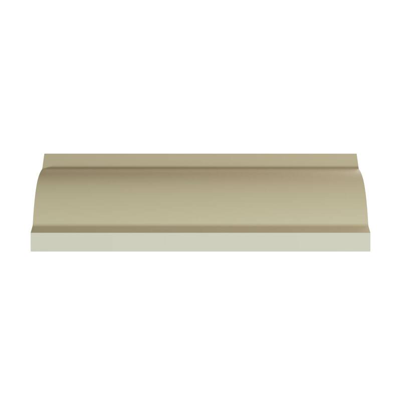 4"H x 4"P x 5 5/8"F x 96"L McKinney Crown Moulding - 1-Pack