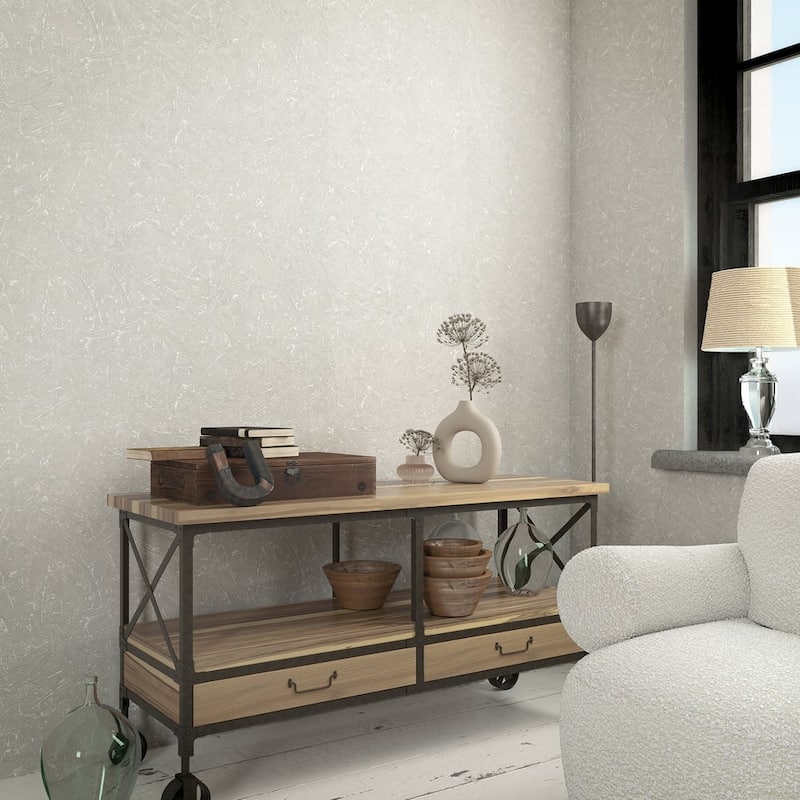 Galerie Wallcoverings The Loft Collection Plaster Effect Matte Finish Vinyl on Non-woven Wallpaper Roll