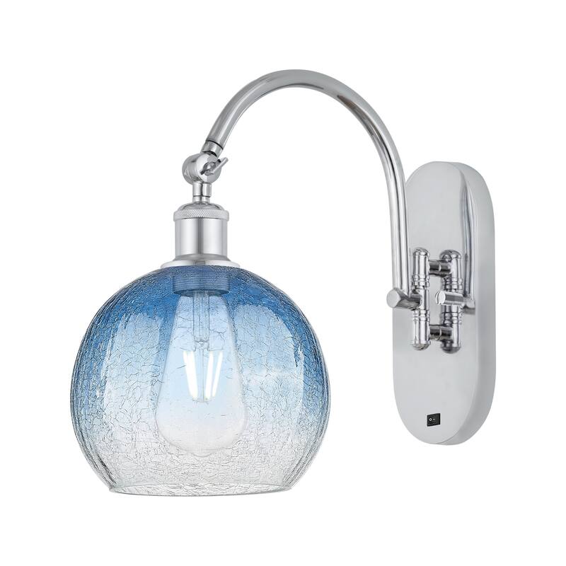 Innovations Lighting Endless Possibilities Ballston - Brookhaven Globe - 1 Light 8" Swiveling Sconce