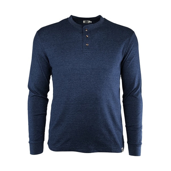 Buffalo Outdoors® 3 Button Long Sleeve Work Henley