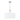 Abbie 3-light Drum Pendant w/ White Fabric Shade & White Glass DIffuser