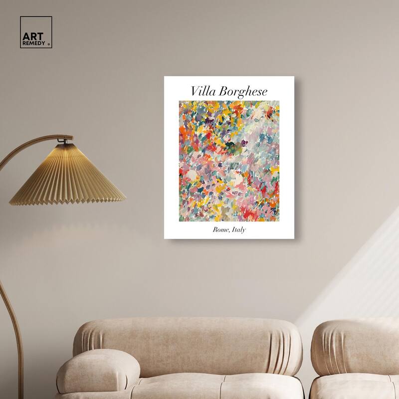 Villa Borghese Canvas by Art Remedy, Gallery Wrapped