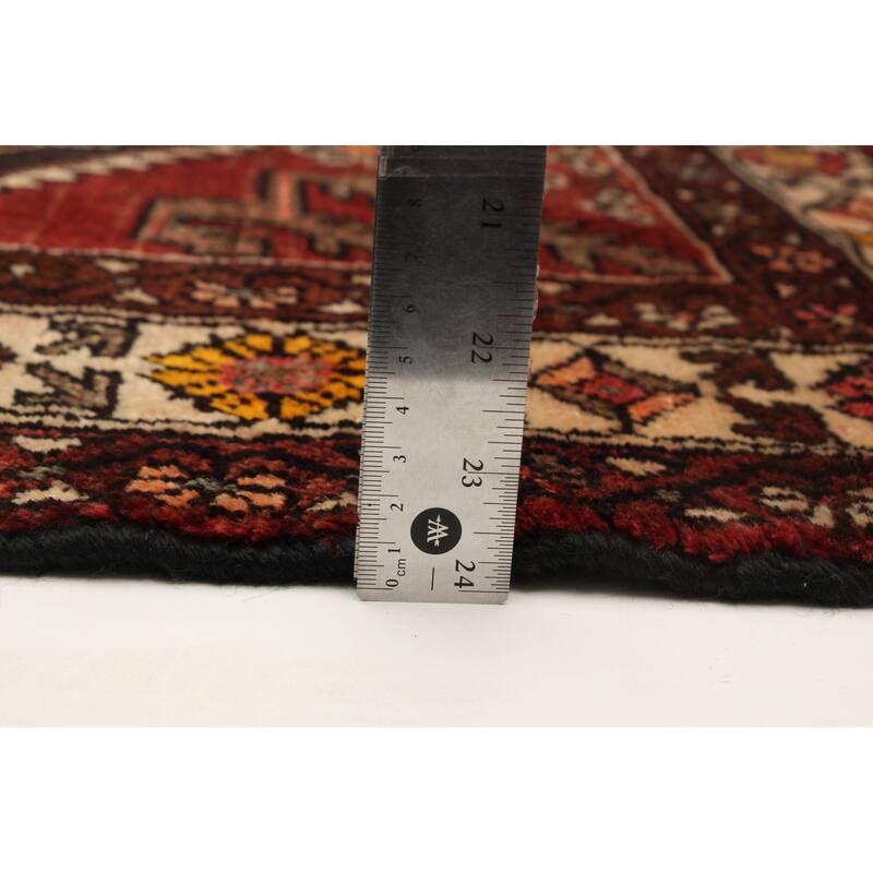 ECARPETGALLERY Hand-knotted Anadol Black Wool Rug - 7'7 x 4'6