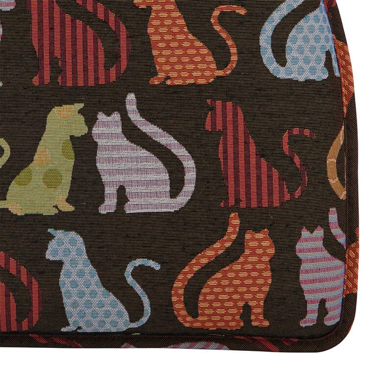 Klear Vu Raindrop The Gripper Non Slip Chair Cushions