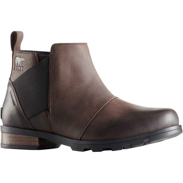 sorel womens emelie chelsea closed toe ankle fashion boots