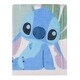 preview thumbnail 2 of 1, Disney Stitch Ohana Means Family Photo Op Baby Blanket