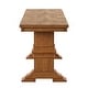 preview thumbnail 31 of 42, Eleanor Two-Tone Trestle Leg Wood Dining Bench by iNSPIRE Q Classic