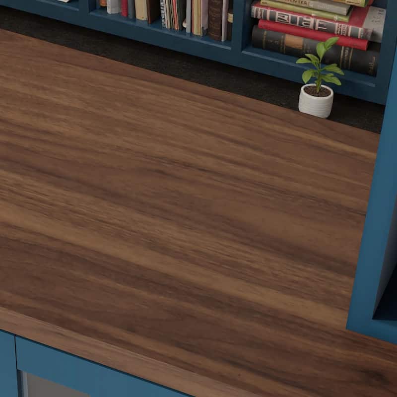 95.5" Wall Unit Entertainment Center with Electric Fireplace, Bookshelves, TV Stand for TVs up to 80"