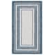 preview thumbnail 73 of 140, SAFAVIEH Courtyard Vickie Indoor/ Outdoor Waterproof Patio Backyard Rug 2' x 3'7" - Ivory/Navy