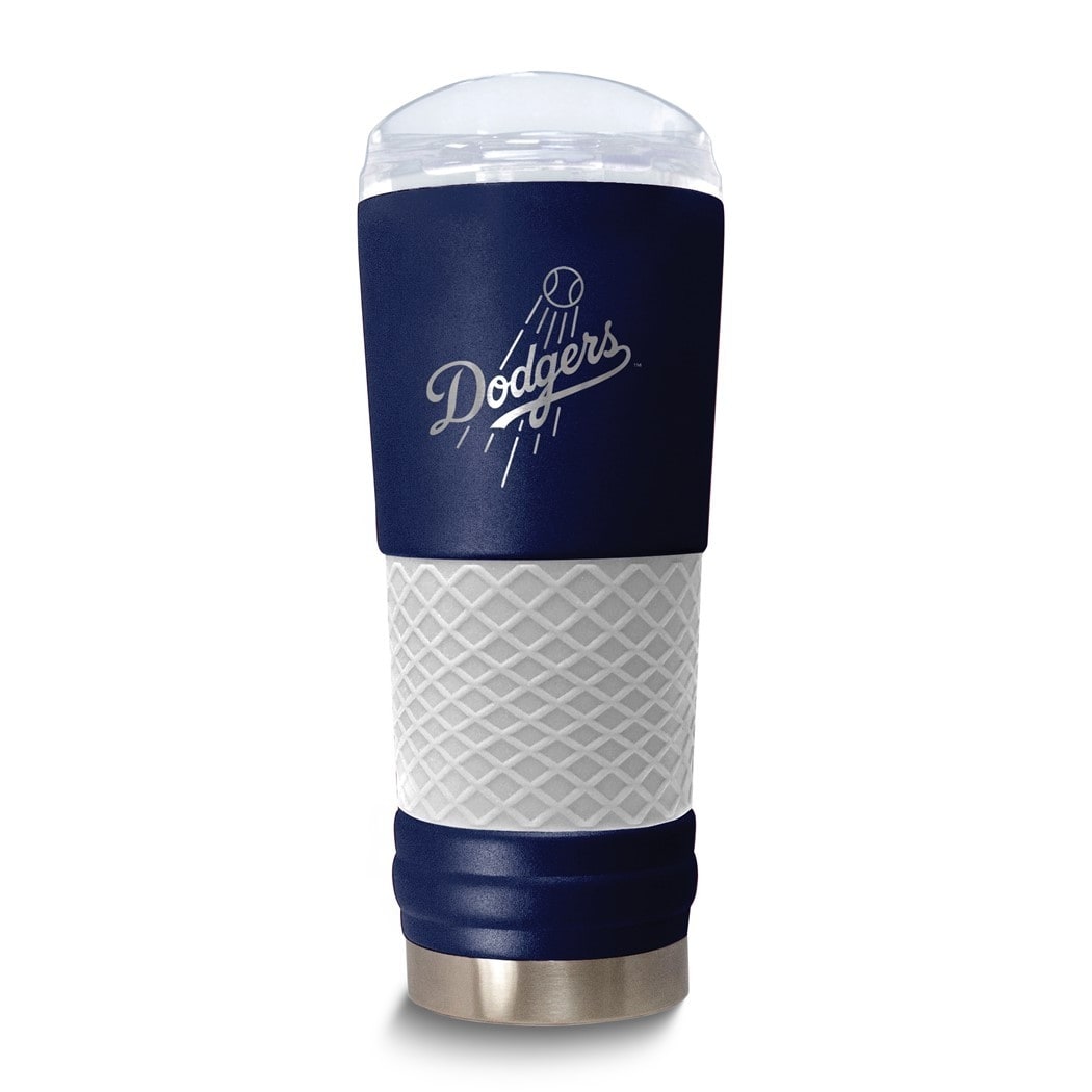 https://ak1.ostkcdn.com/images/products/is/images/direct/badf4816b97970af9f05fb037095e6a6f0a17f1e/MLB-Los-Angeles-Dodgers-Stainless-Steel-Silicone-Grip-24-Oz.-Draft-Tumbler-with-Lid.jpg