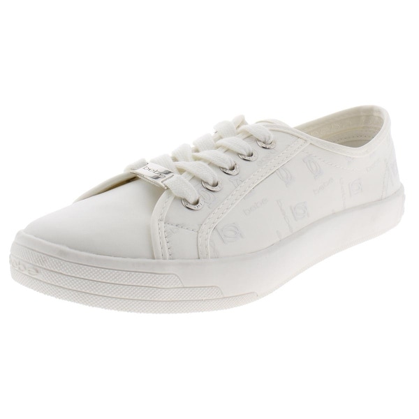 bebe white shoes