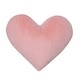 preview thumbnail 1 of 1, Lambs & Ivy Signature Heart to Heart Soft Pink Decorative Pillow