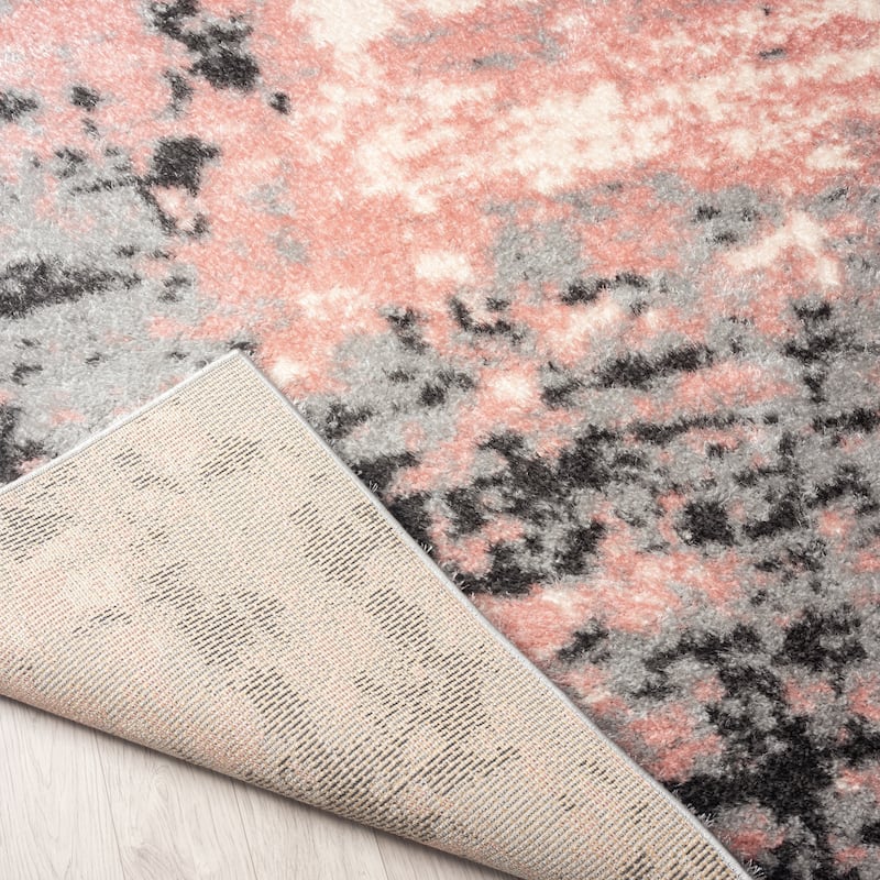 Zenith Abstract Shag Area Rug