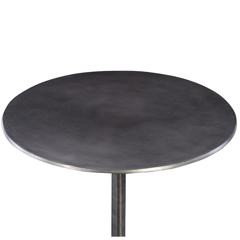 Uttermost Beacon 14" Wide Aluminum Side Table
