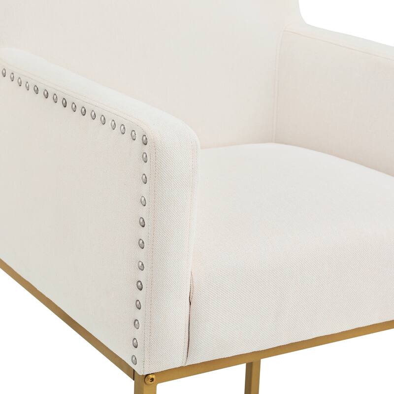 Modern Counter Height Bar Stools Fabric Upholstered Counter Stool