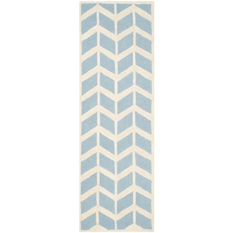 SAFAVIEH Handmade Cambridge Saskia Modern Moroccan Wool Rug