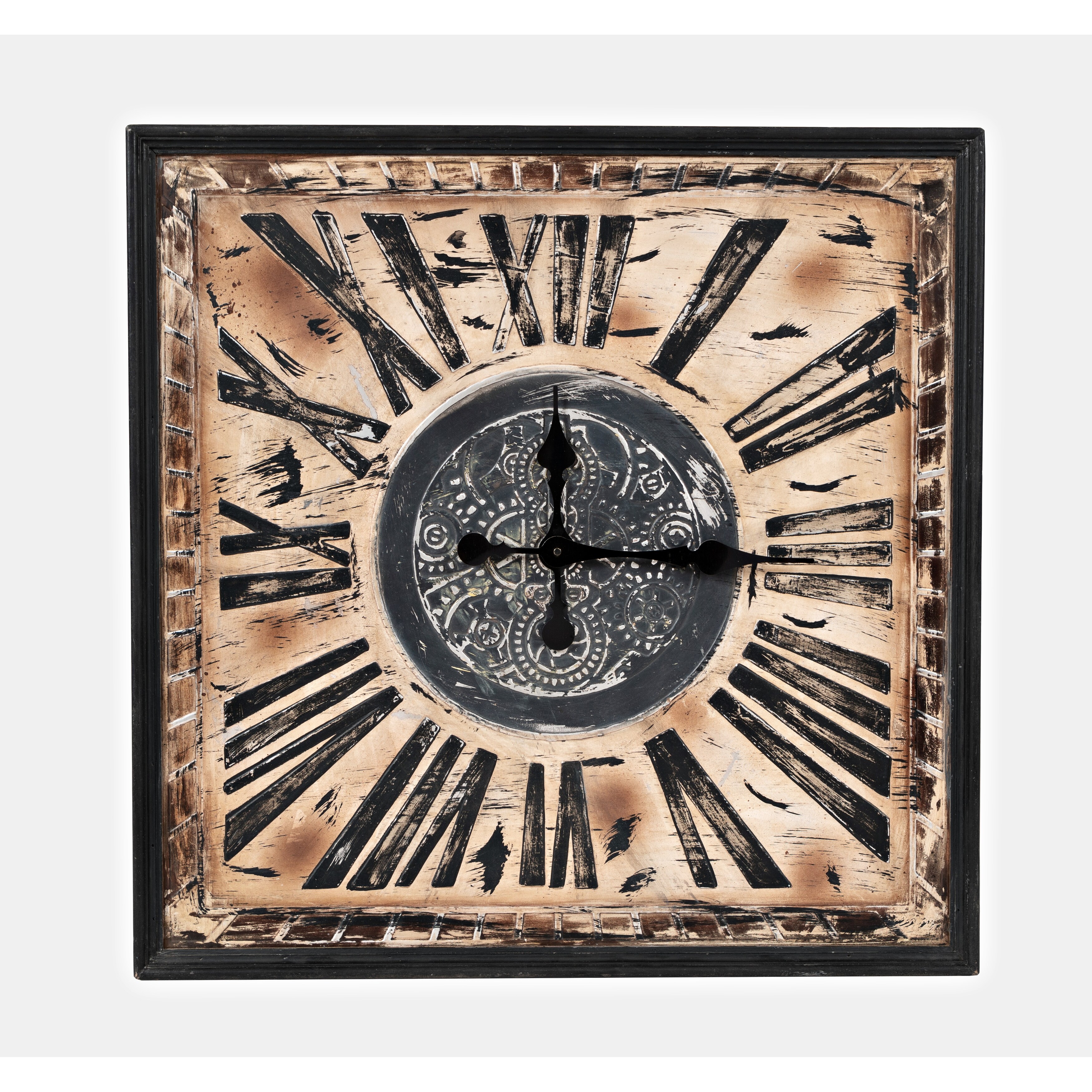 Shop Wayland Jackson Antique White And Aluminum 30 Inch Clock By Jofran On Sale Overstock 31890148