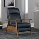 preview thumbnail 1 of 73, Sienna Upholstered Wood Push Back Recliner by Greyson Living