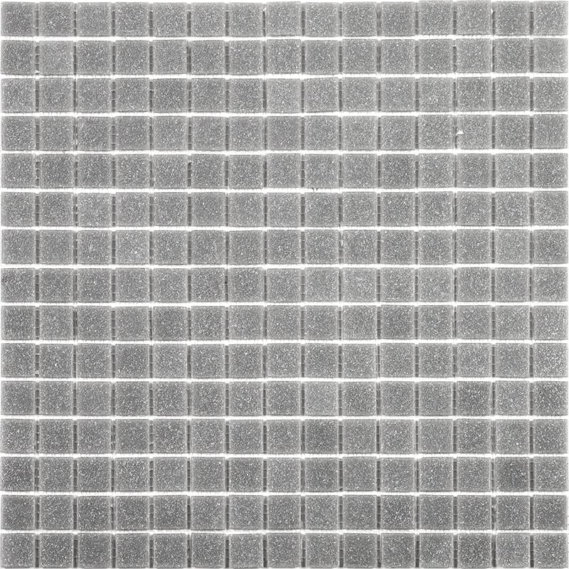 Apollo tile 12" x 12" Dune Glossy Stone Gray Glass Tile (20 sq ft/case) - 20 Pack