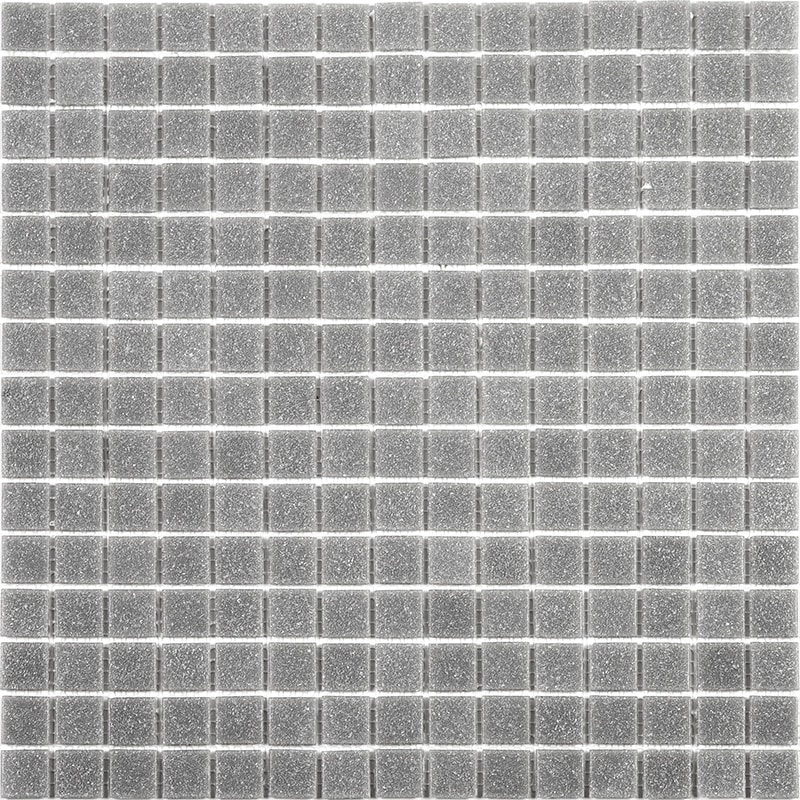 Apollo tile 12" x 12" Dune Glossy Stone Gray Glass Tile (20 sq ft/case) - 20 Pack