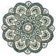 preview thumbnail 15 of 17, SAFAVIEH Handmade Novelty Urtza Ornate Flower Wool Rug