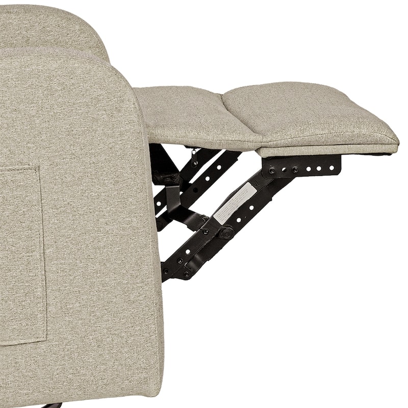 INK+IVY Dakota Power Recliner 3-in-1 with Swivel, Glider, USB Ports