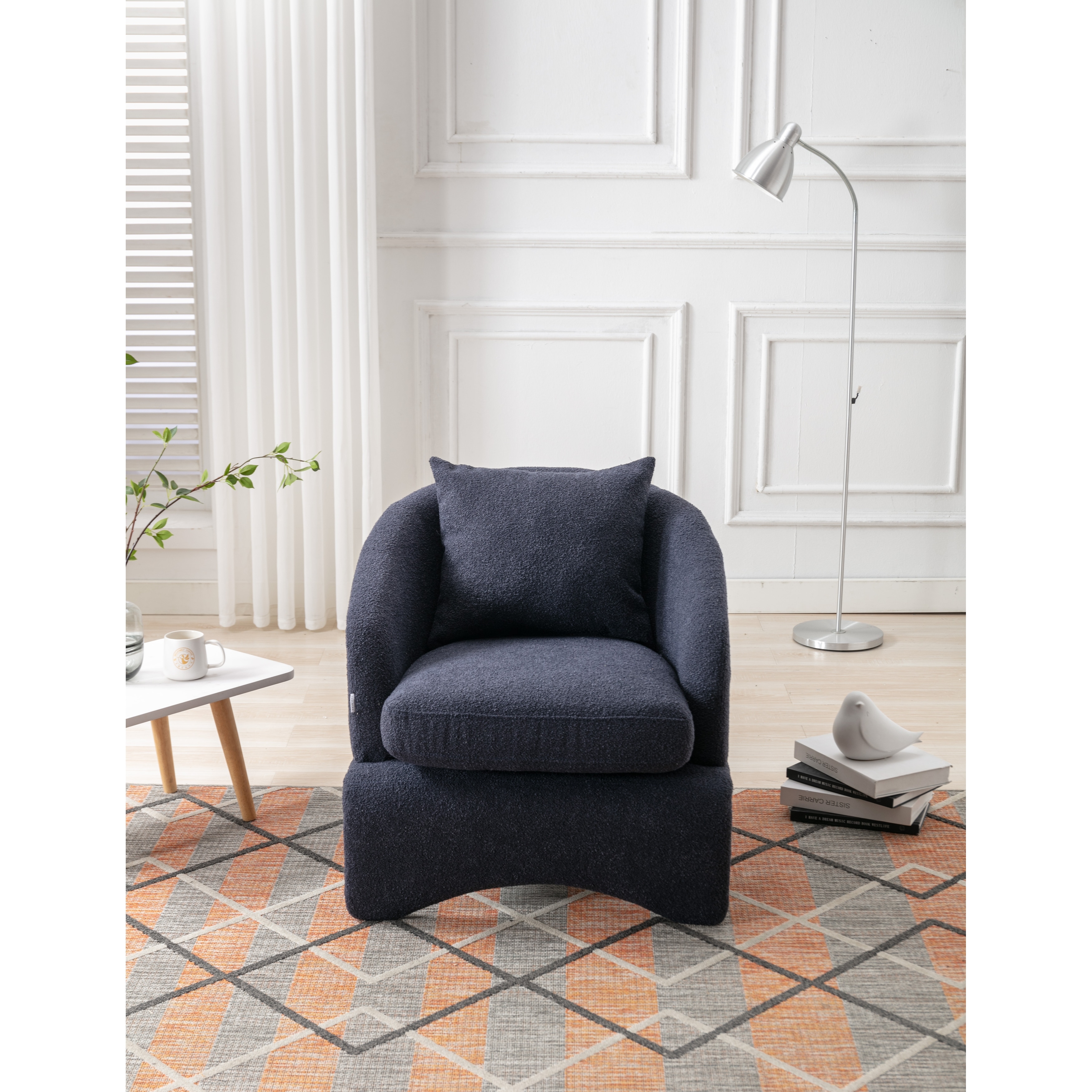 Barrel chair 2025 chaise