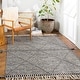 preview thumbnail 1 of 5, Livabliss Jackston Handmade Boho Tassel Cotton Area Rug 2' x 3' - Rectangle