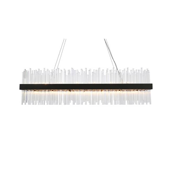 Indigo Home 48 inch rectangle crystal pendant