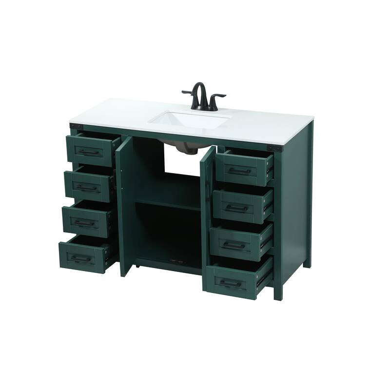 Vine 42 - 48 Inch Single Bathroom Vanity