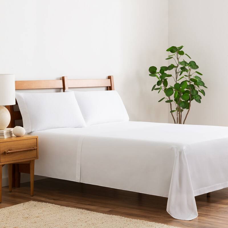 Host & Home Sateen Fitted Bed Sheets - Pack of 6 - 300 Thread Count