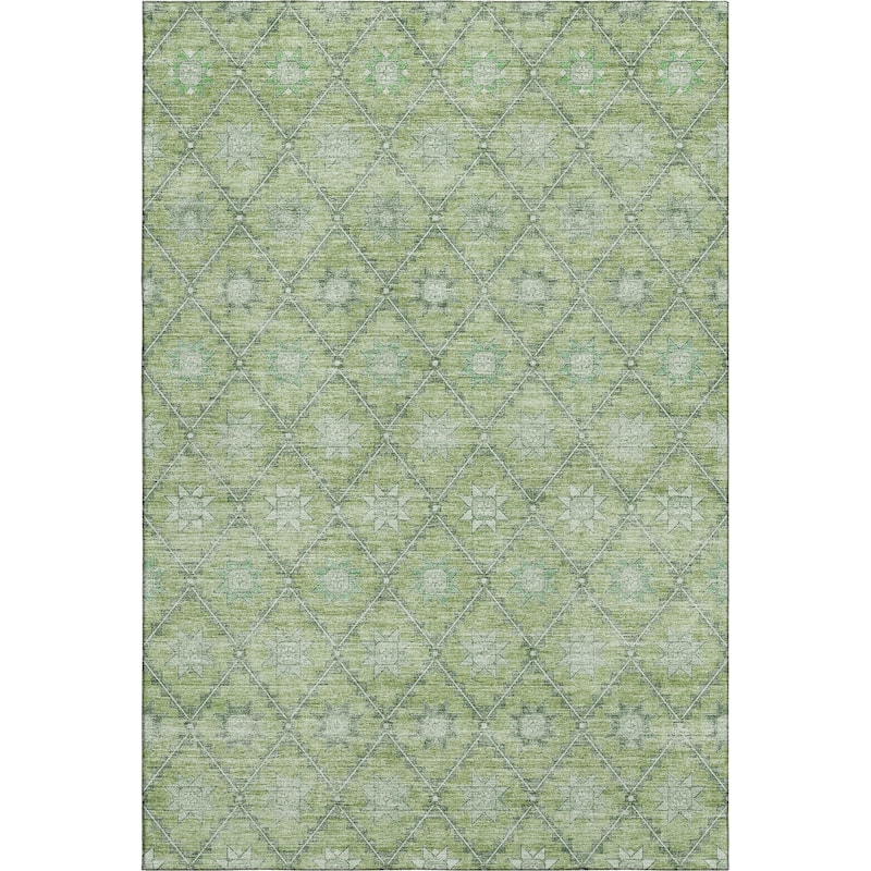 Premium Washable Super Soft Boho Trellis Mayfield Rug