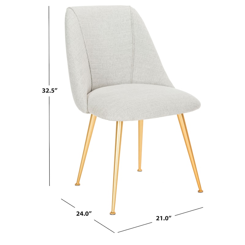SAFAVIEH Couture Tenna Dining Chair - 21"W x 24"D x 33"H