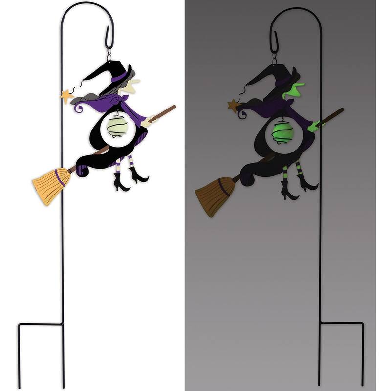 Glow in the Dark Witch Stake 28"