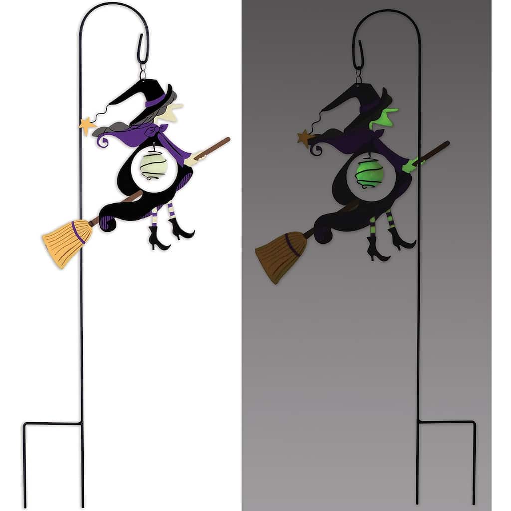Glow in the Dark Witch Stake 28"
