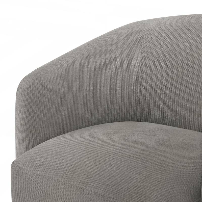 Durable Polyester Fabric Swivel Chair