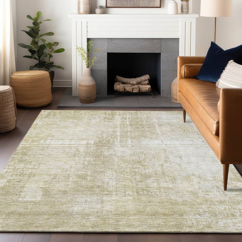 Premium Washable Super Soft Abstract Ombre Mayfield Rug
